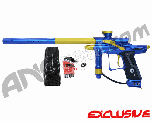 Dangerous Power Fusion FX Paintball Gun - Blue/Yellow