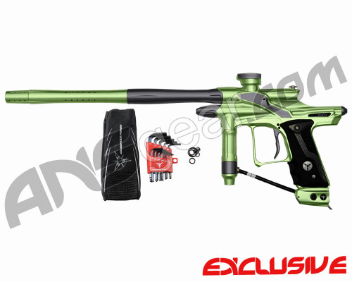 Dangerous Power Fusion FX Paintball Gun - Neon Green/Pewter