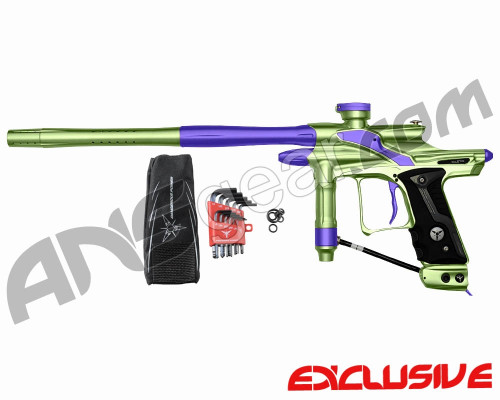 Dangerous Power Fusion FX Paintball Gun - Neon Green/Purple