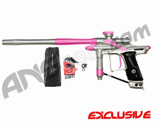 Dangerous Power Fusion FX Paintball Gun - Silver/Pink