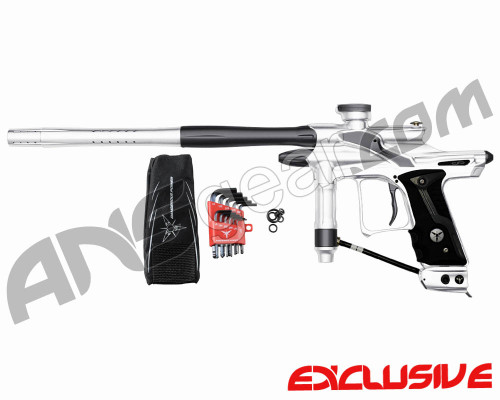 Dangerous Power Fusion FX Paintball Gun - White/Pewter