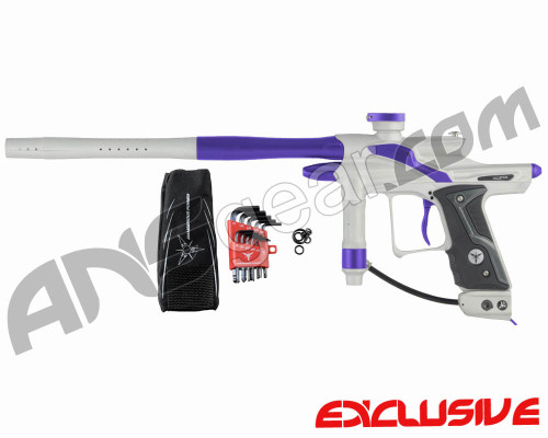 Dangerous Power Fusion FX Paintball Gun - White/Purple