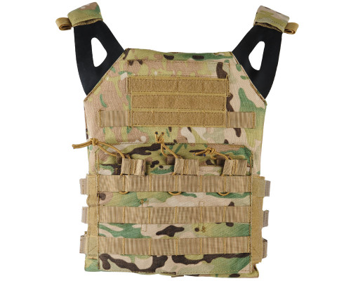 Defcon Gear Low Profile Plate Carrier Airsoft Vest - Camo