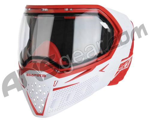 Empire EVS Paintball Mask - White/Red (MSK-0005)