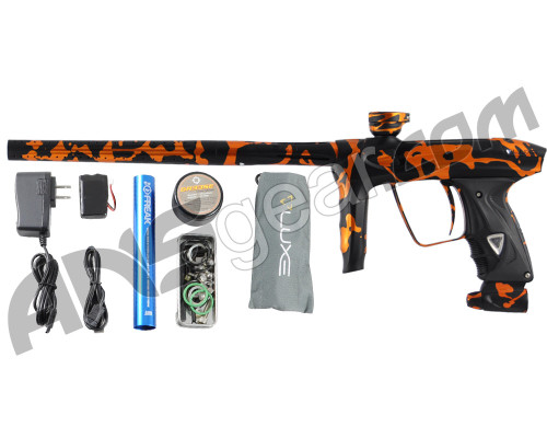 DLX Luxe 2.0 Paintball Gun - 3D Black/Orange