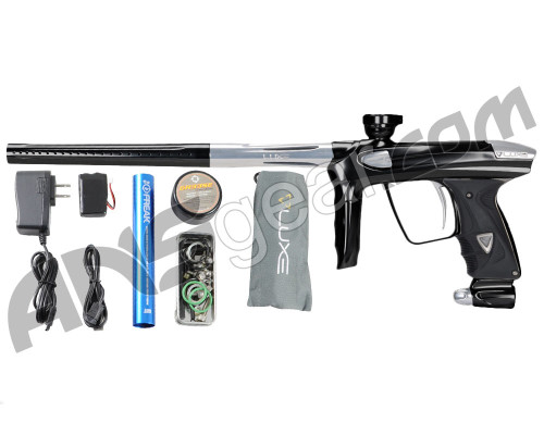 DLX Luxe 2.0 Paintball Gun - Black/Clear