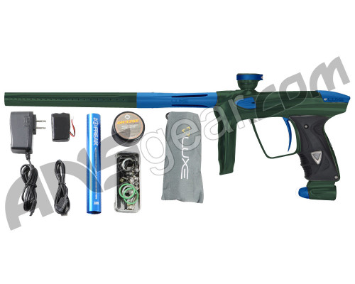 DLX Luxe 2.0 Paintball Gun - British Racing Green/Dust Blue