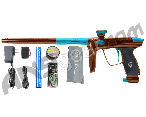 DLX Luxe 2.0 Paintball Gun - Brown/Dust Teal
