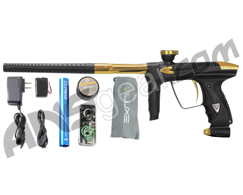 DLX Luxe 2.0 Paintball Gun - Dust Black/Gold
