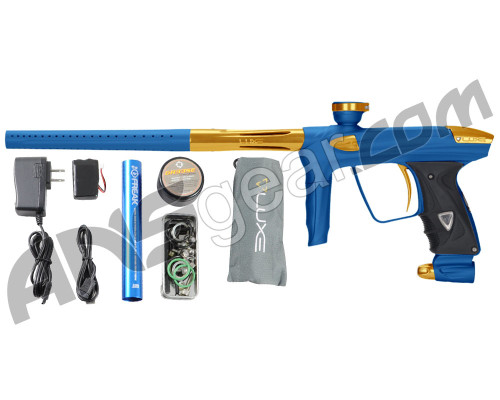 DLX Luxe 2.0 Paintball Gun - Dust Blue/Gold