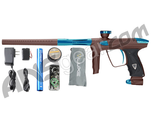 DLX Luxe 2.0 Paintball Gun - Dust Brown/Teal