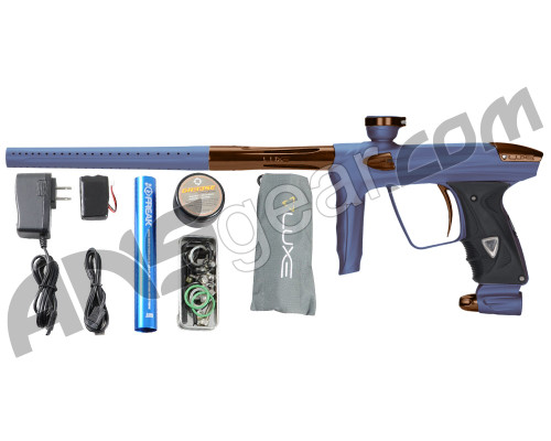 DLX Luxe 2.0 Paintball Gun - Dust Gun Metal/Brown