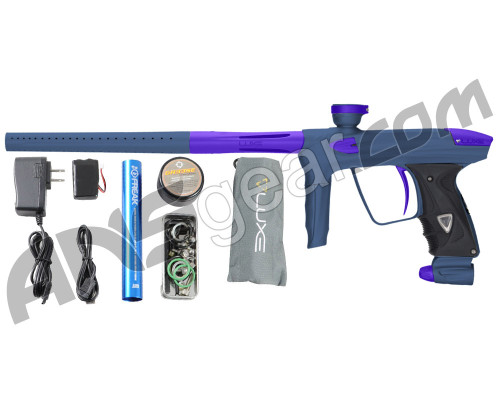 DLX Luxe 2.0 Paintball Gun - Dust Gun Metal/Dust Purple
