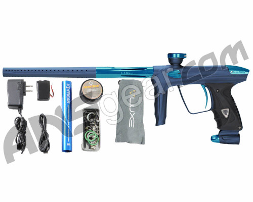 DLX Luxe 2.0 Paintball Gun - Dust Gun Metal/Teal