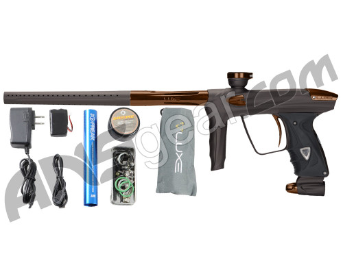 DLX Luxe 2.0 Paintball Gun - Dust Pewter/Brown