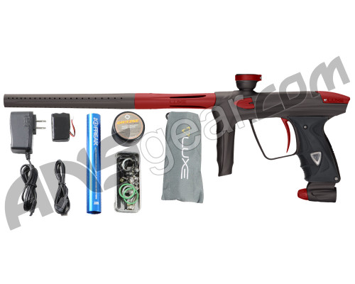 DLX Luxe 2.0 Paintball Gun - Dust Pewter/Dust Red