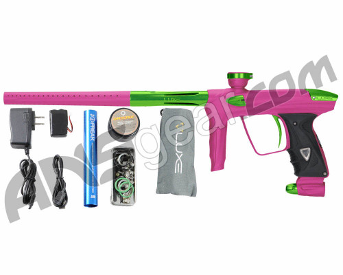 DLX Luxe 2.0 Paintball Gun - Dust Pink/Slime Green