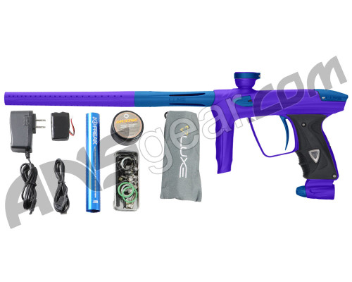 DLX Luxe 2.0 Paintball Gun - Dust Purple/Dust Blue