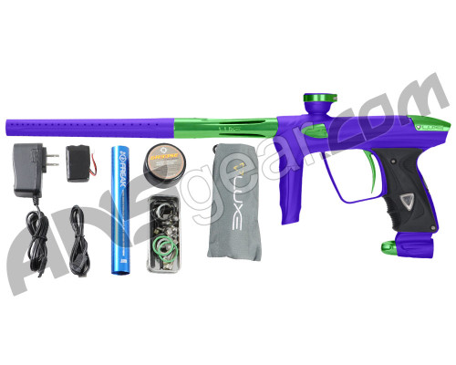 DLX Luxe 2.0 Paintball Gun - Dust Purple/Slime Green