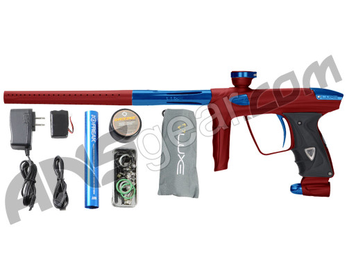 DLX Luxe 2.0 Paintball Gun - Dust Red/Blue