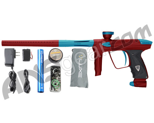 DLX Luxe 2.0 Paintball Gun - Dust Red/Dust Teal