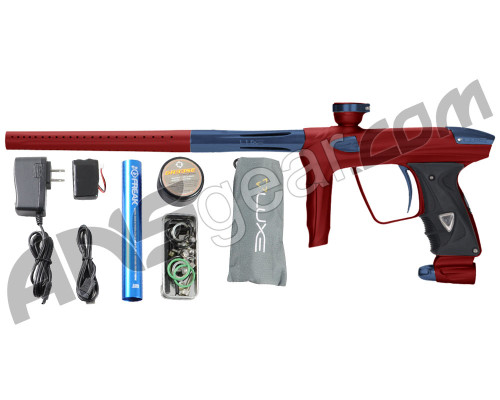 DLX Luxe 2.0 Paintball Gun - Dust Red/Gun Metal