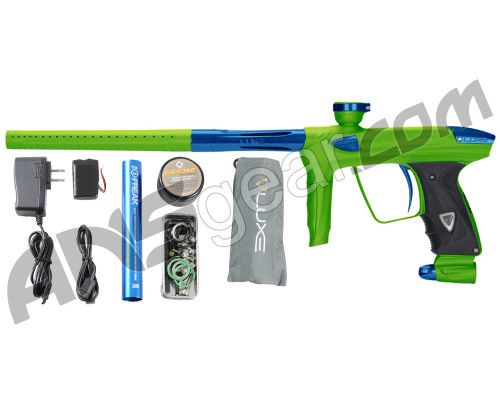 DLX Luxe 2.0 Paintball Gun - Dust Slime Green/Blue
