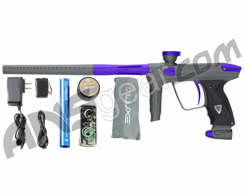 DLX Luxe 2.0 Paintball Gun - Dust Titanium/Dust Purple