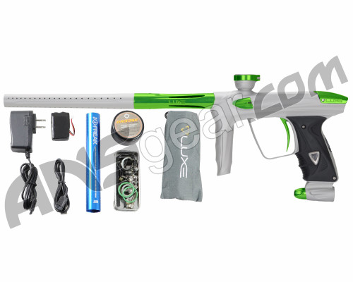 DLX Luxe 2.0 Paintball Gun - Dust White/Slime Green