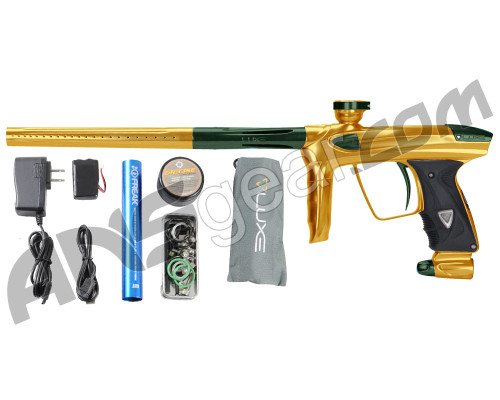 DLX Luxe 2.0 Paintball Gun - Gold/British Racing Green