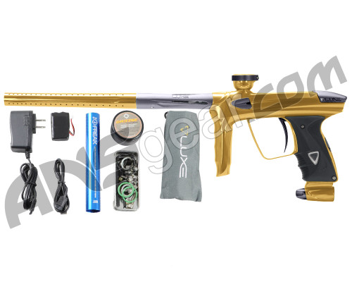 DLX Luxe 2.0 Paintball Gun - Gold/Dust Pewter