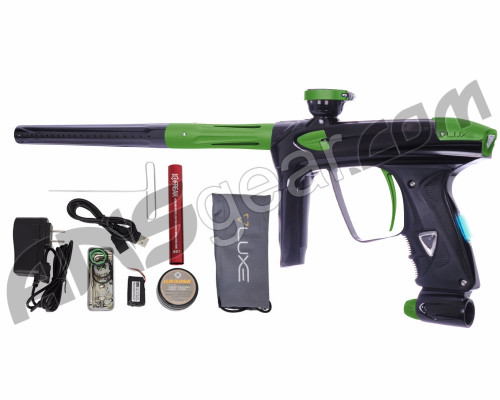 DLX Luxe 2.0 OLED Paintball Gun - Black/Dust Slime Green