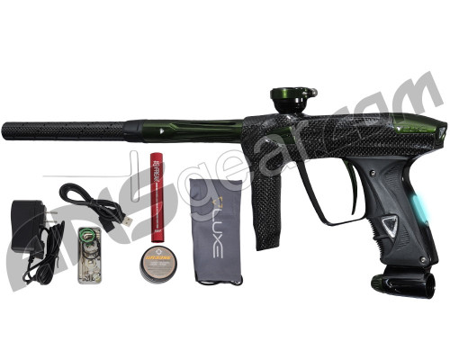 DLX Luxe 2.0 OLED Paintball Gun - Carbon Fiber/British Racing Green