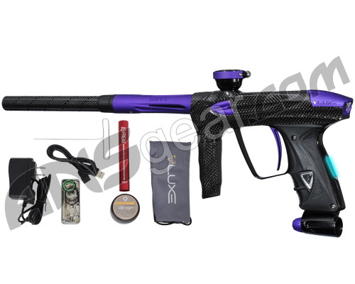 DLX Luxe 2.0 OLED Paintball Gun - Carbon Fiber/Dust Purple