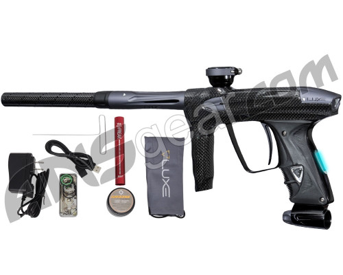 DLX Luxe 2.0 OLED Paintball Gun - Carbon Fiber/Dust Titanium