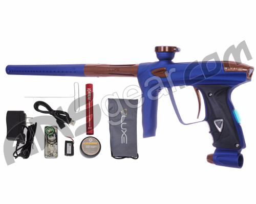 DLX Luxe 2.0 OLED Paintball Gun - Dust Blue/Brown
