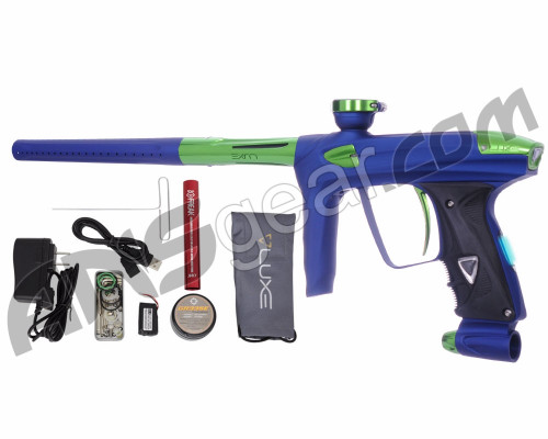 DLX Luxe 2.0 OLED Paintball Gun - Dust Blue/Slime Green