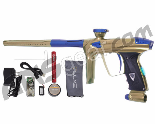 DLX Luxe 2.0 OLED Paintball Gun - Desert Sand/Dust Blue