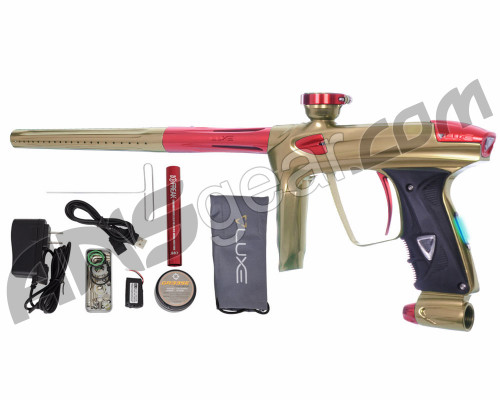 DLX Luxe 2.0 OLED Paintball Gun - Desert Sand/Red