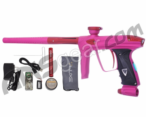 DLX Luxe 2.0 OLED Paintball Gun - Dust Pink/Dust Red