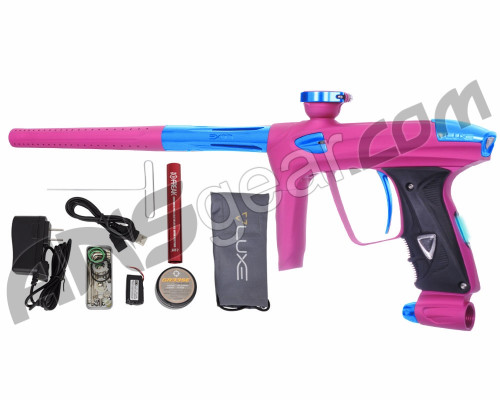DLX Luxe 2.0 OLED Paintball Gun - Dust Pink/Teal