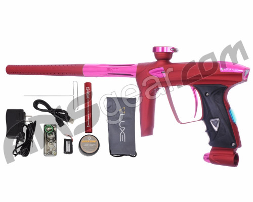 DLX Luxe 2.0 OLED Paintball Gun - Dust Red/Pink