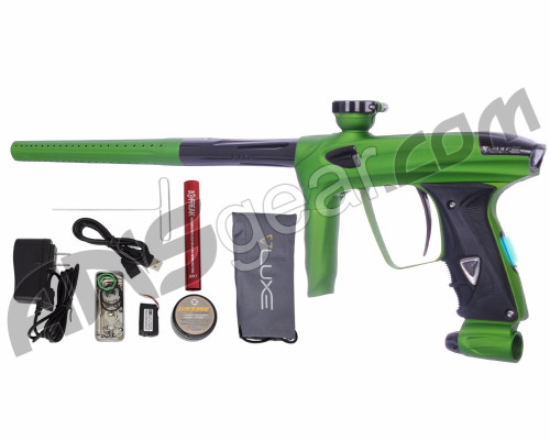 DLX Luxe 2.0 OLED Paintball Gun - Dust Slime Green/Black