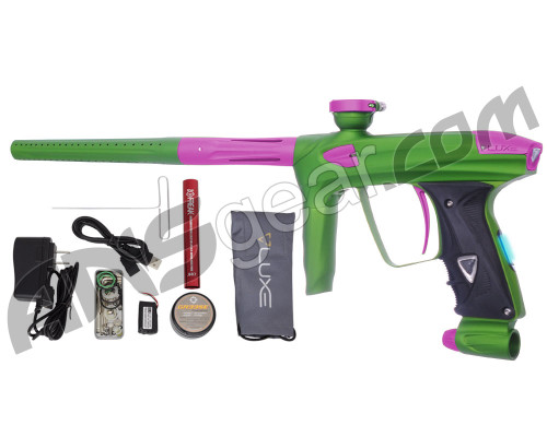 DLX Luxe 2.0 OLED Paintball Gun - Dust Slime Green/Dust Pink