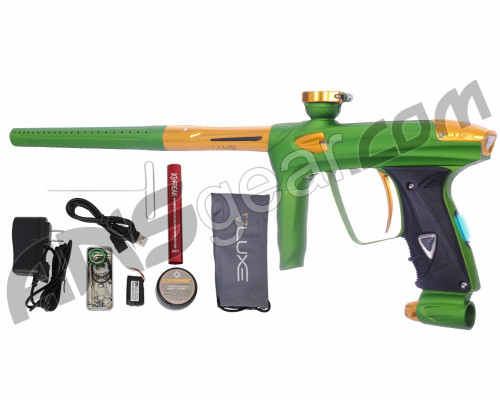 DLX Luxe 2.0 OLED Paintball Gun - Dust Slime Green/Gold