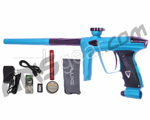 DLX Luxe 2.0 OLED Paintball Gun - Dust Teal/Eggplant