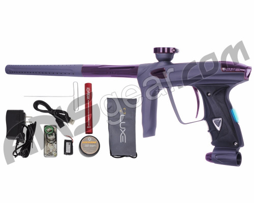 DLX Luxe 2.0 OLED Paintball Gun - Dust Titanium/Eggplant