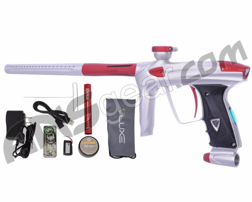 DLX Luxe 2.0 OLED Paintball Gun - Dust White/Dust Red