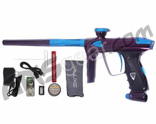 DLX Luxe 2.0 OLED Paintball Gun - Eggplant/Dust Teal