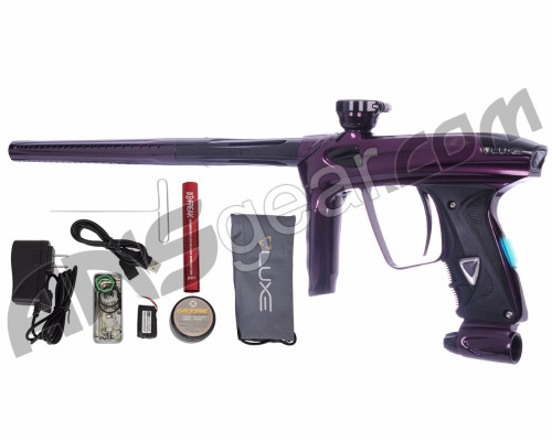 DLX Luxe 2.0 OLED Paintball Gun - Eggplant/Titanium